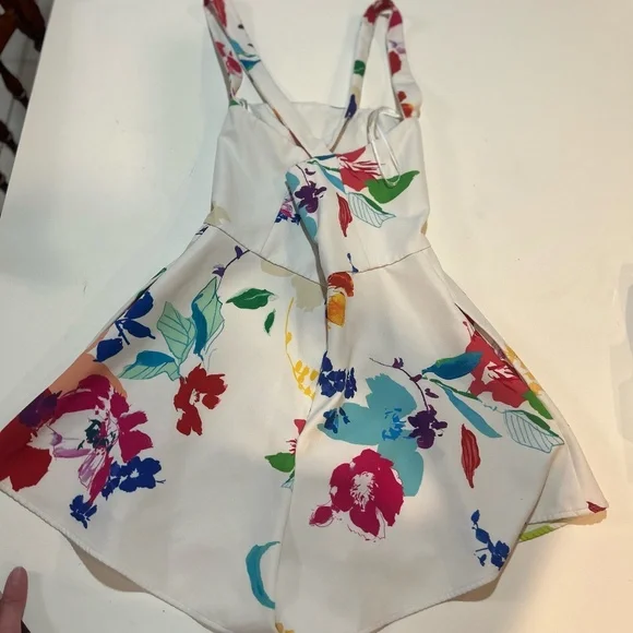 Black Halo Stretch Techno Emerson Romper - Picture 7 of 12